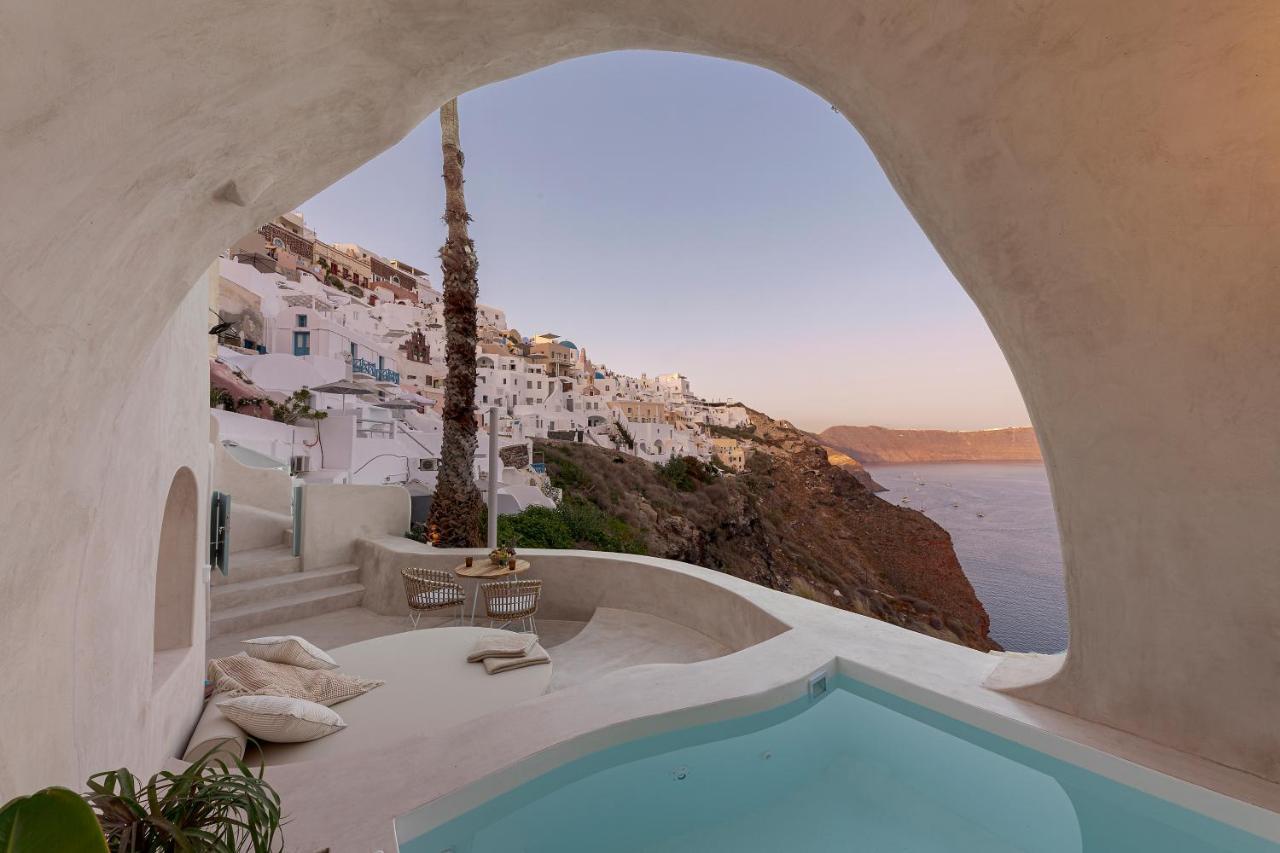 The Exotic Cave Suite Oía Exterior foto